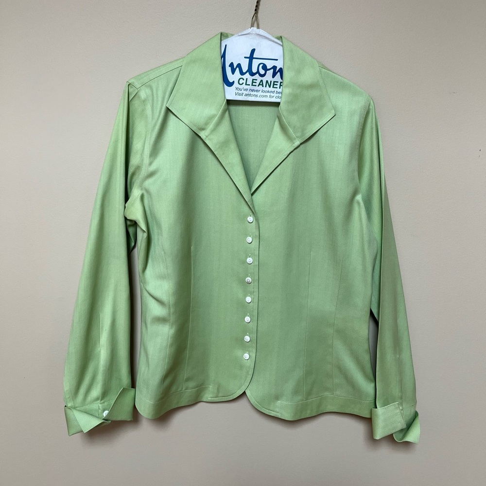 Talbots | Green Button-Up